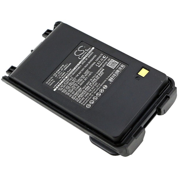 Bsc Preferred Icom IC-F3008 IC-F3101D IC-F3108D IC-F4001 IC-F4003 2600mAh Two Way Radio Repl. Battery CS-ICM410TW - main